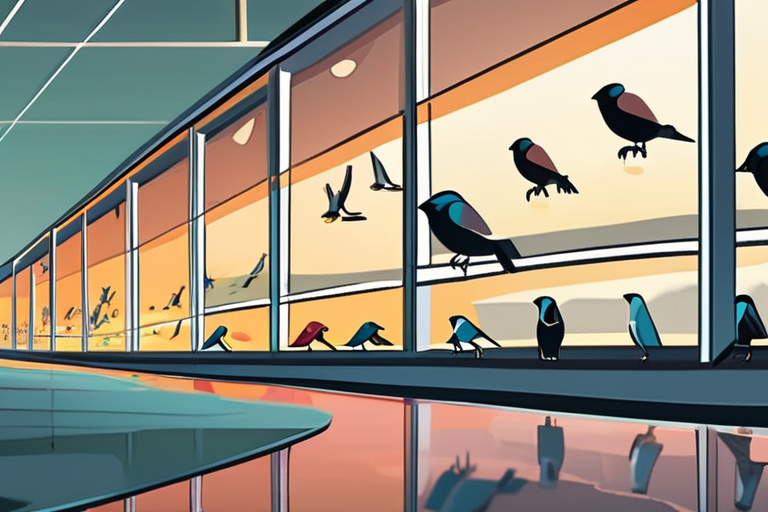 Birds Face Deadly Glass Menace Amid Mass Migration