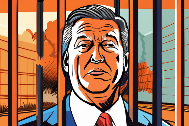 "Trump Frees Convicted Ex-Lawmaker George Santos from Prison Sentence"