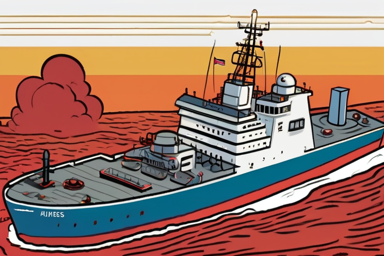 British Ship Struck Off Yemen Coast, Crew Battles Blazing Inferno