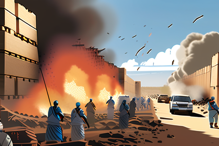 Sudan Under Siege: Massive Wall Traps City in El Fasher