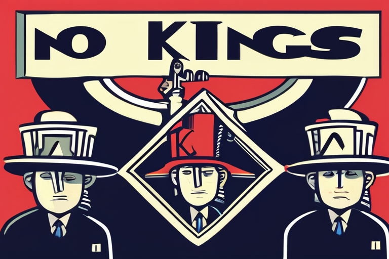 No Kings Movement Marches Across US, Challenging Trump's Monarch-like Rule
