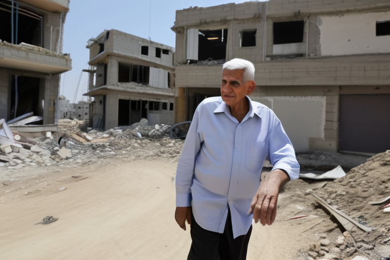 Gaza's Elder Statesman Sees Rebuilding Efforts Take on New Significance After Decades of Devastation