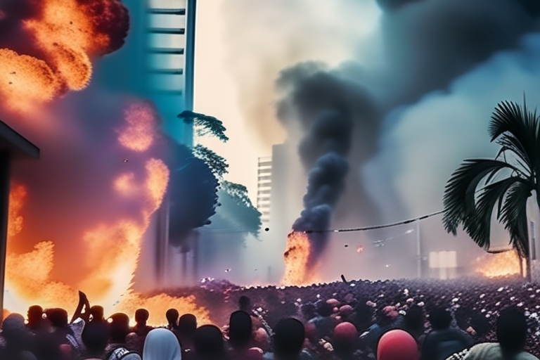 Protesters' Fury Turns Deadly in Indonesia as Council Buildings Go Up in Flames