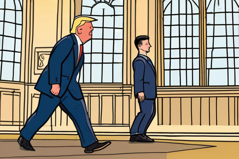 Trump Meets Zelensky at White House Amid Ongoing Russia-Ukraine Conflict