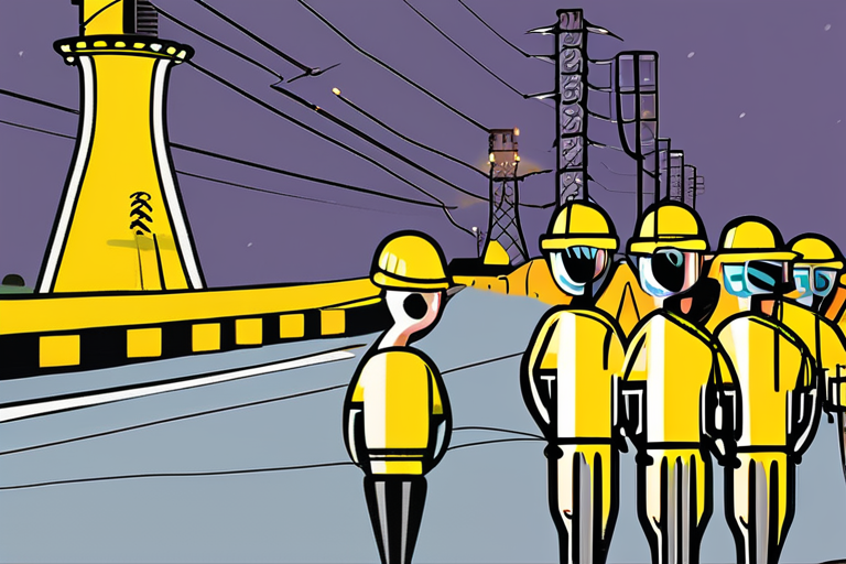 Repair Crews Embark on Critical Mission to Restore Power at Zaporizhzhia Nuclear Plant