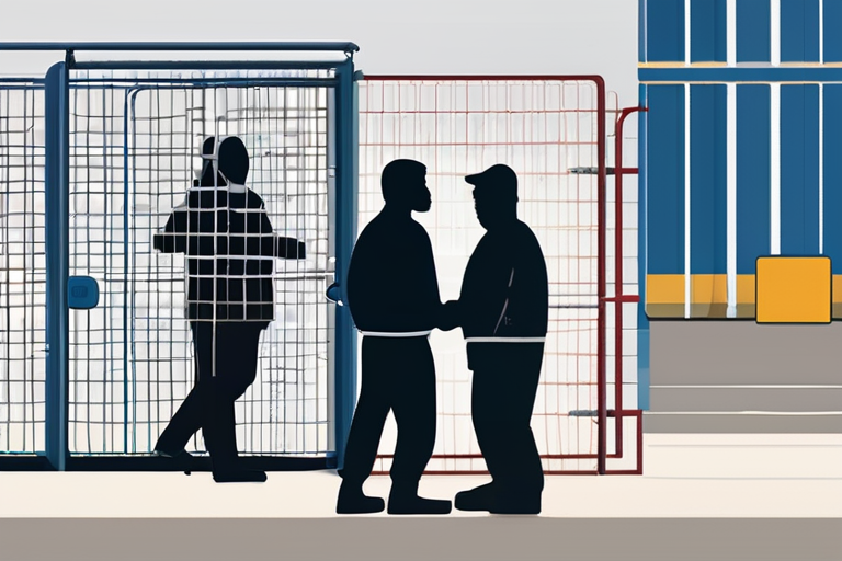 Mistaken Crossing Traps Refugee Applicant at US ICE Facility