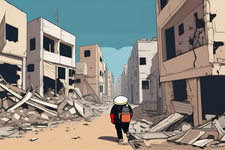 UN Relief Coordinator Tom Fletcher Tours Devastated Gaza City, Calls for Urgent Humanitarian Aid