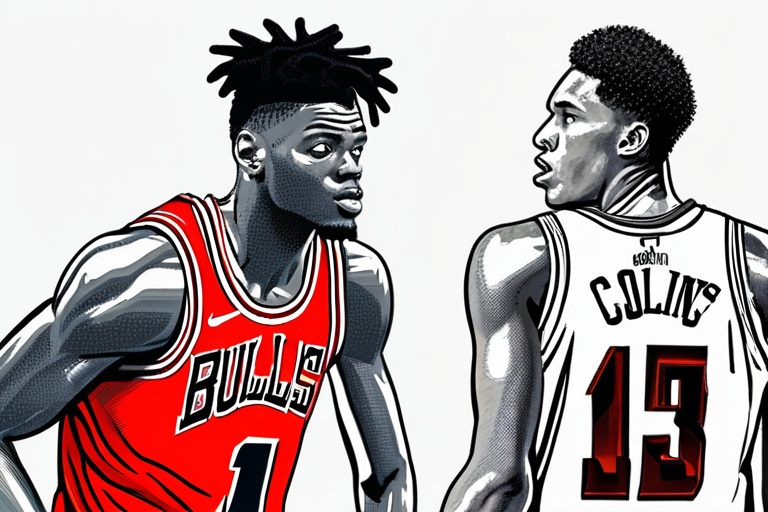 Bulls Face Crucial Test: Jalen Smith Steps Up Amid Zach Collins' 4-Week Absence