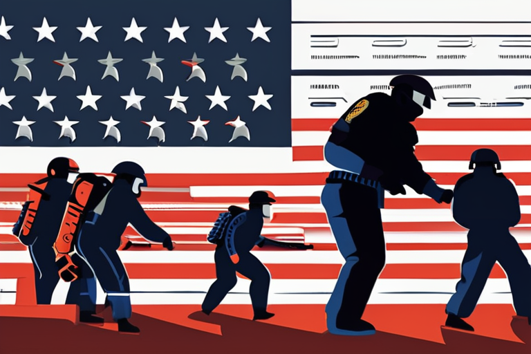 Trump's Federal Police Force Escalates Use of Force Against Immigrants with Impunity