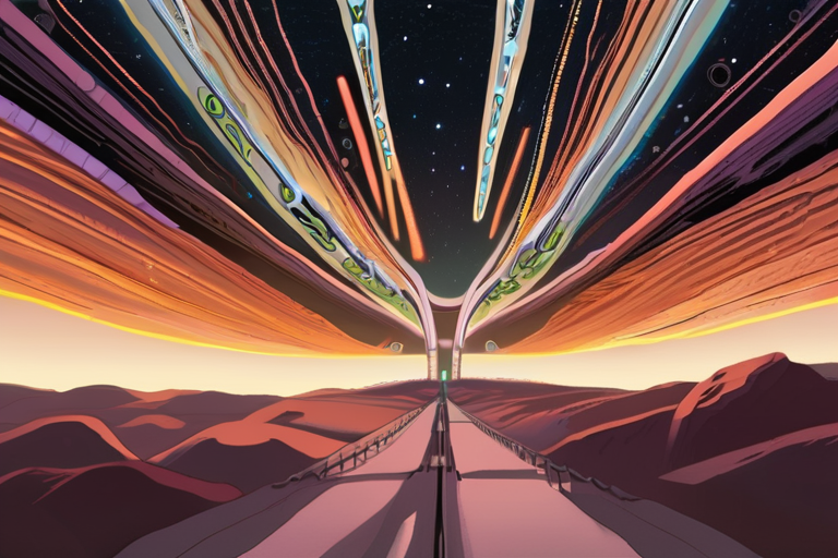 Astronomers Uncover Cosmic Highway: Gigantic Gas Bridge Links Two Galaxies