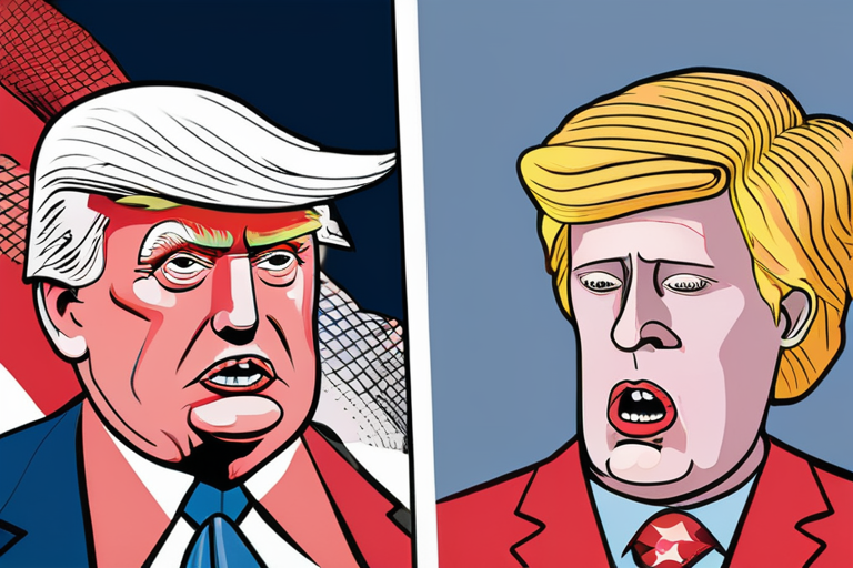 Trump and Johnson Unhinge Amid "No Kings" Protests with Bizarre Response