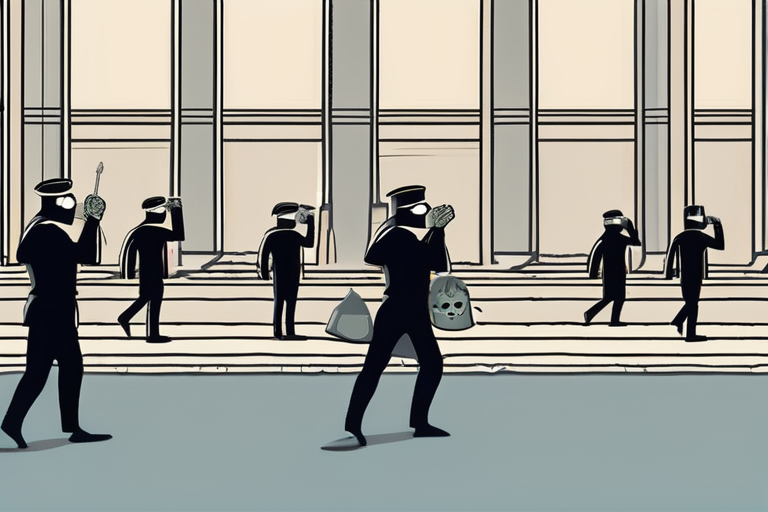 "Masked Thieves Strike at the Louvre, Steal Priceless Jewels"