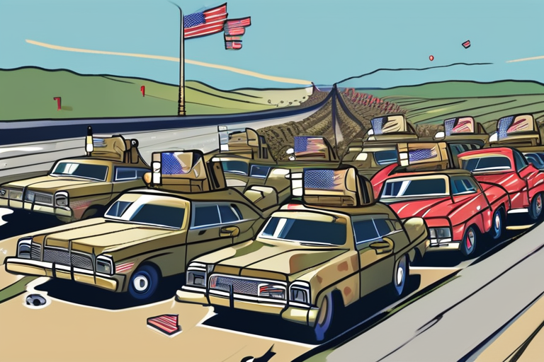 Shrapnel Strikes Vehicles on I-5 During US Marine Corps Birthday Celebration