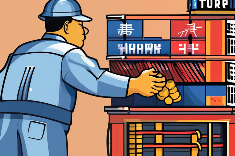 "Trade Tensions Spark China's Economic Slowdown"