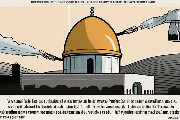 "Ceasefire Shattered: Israel and Hamas Trade Blows in Gaza"
