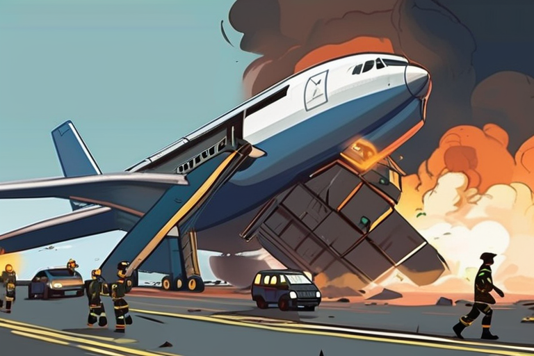 Cargo Plane Crashes into Hong Kong Airport, Two Lives Lost in Dramatic Rescue Operation