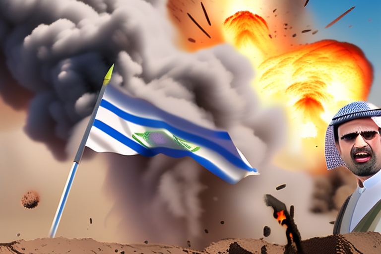 "Houthi Prime Minister Slain in Israeli Airstrike"