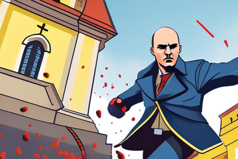 "Assassin Strikes Down Ukraine's Parubiy in Lviv Slaying"