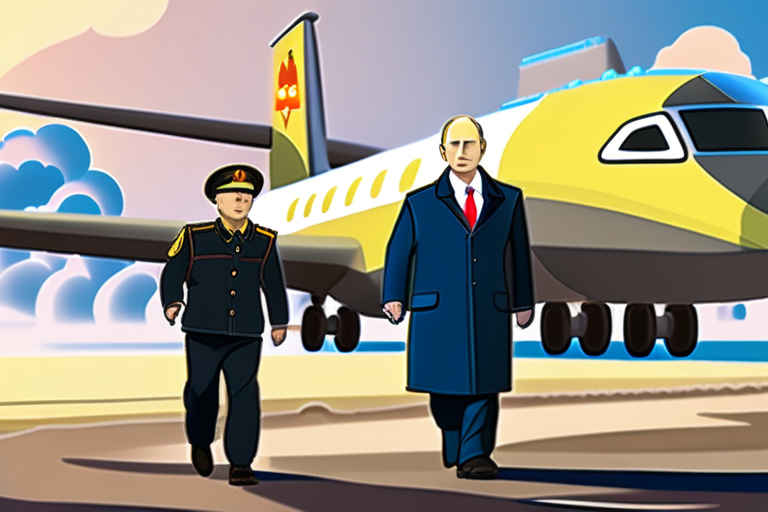 Putin Arrives in China for Week-Long Visit Amid Ukraine War Talks