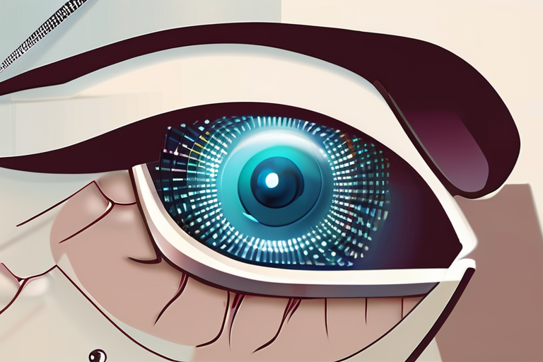 Eye implant and high-tech glasses restore vision lost to age