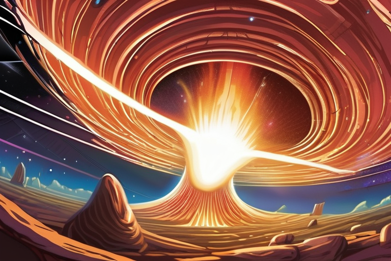 Galactic Shockwave Spans 30,000 Light-Years, Stumping Astronomers