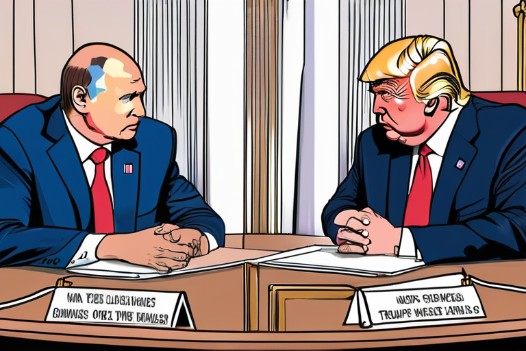 Trump Scraps Putin Talks Over Fears of "Wasted" Diplomacy Amid Ukraine Conflict