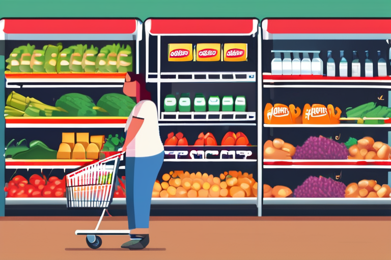 UK Supermarket Prices Soar 134% Amid Global Supply Chain Chaos