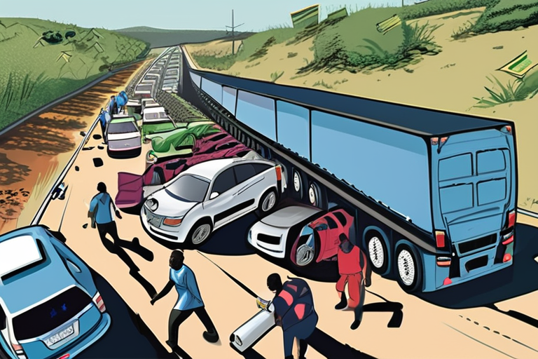 Uganda Highway Horror: 46 Lives Lost in Devastating Multi-Vehicle Crash