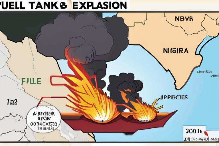 Fuel Tanker Explosion in Nigeria Claims at Least 30 Lives
