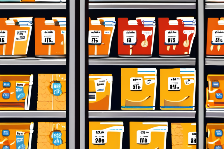 UK Inflation Holds Steady at 3.8% Amid Slowing Food Price Growth