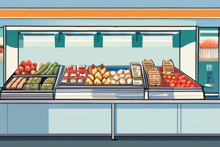 UK Food Prices Rise at Slowest Rate in Over a Year Amid Unchanged Inflation