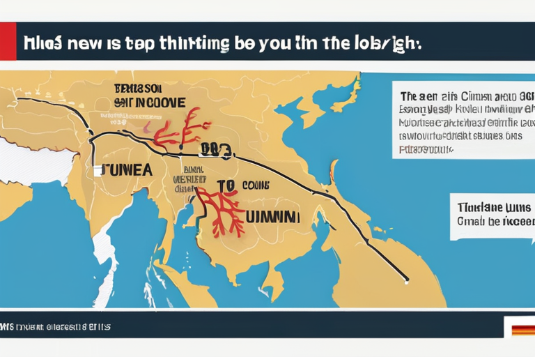 Myanmar Junta Seizes Key Town with China's Backing, Tightening Grip on Trade Route