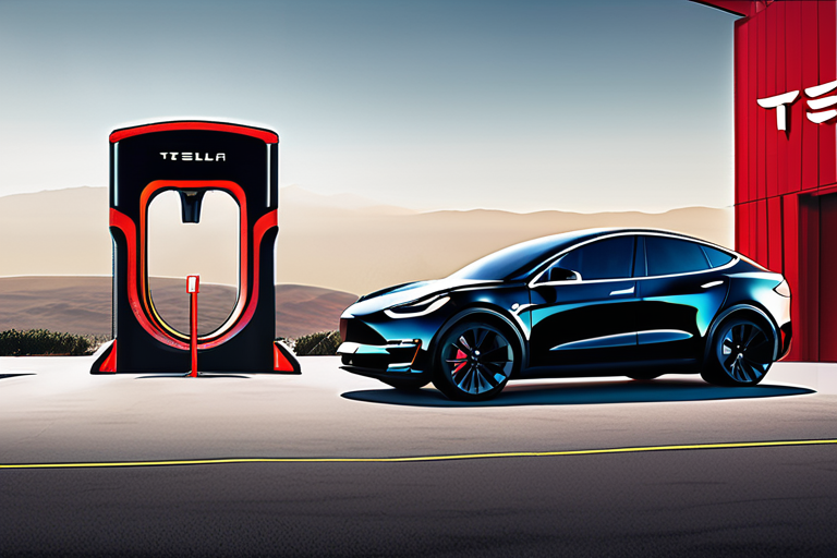 Tesla's Profit Plunges 37% Despite Record Sales Growth