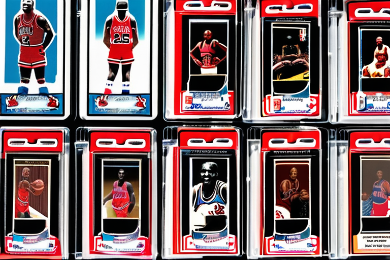 Michael Jordan Rookie Card Sets New Record with $2.7 Million Sale