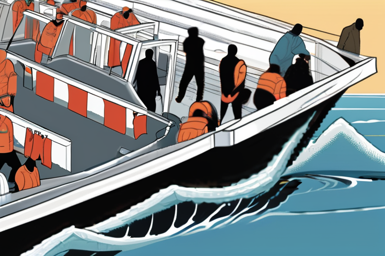 Migrant Boat Sinks Off Tunisia's Coast, Claiming at Least 40 Lives