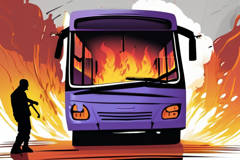 Bus Crash in India Ignites Deadly Inferno, Claiming 25 Lives