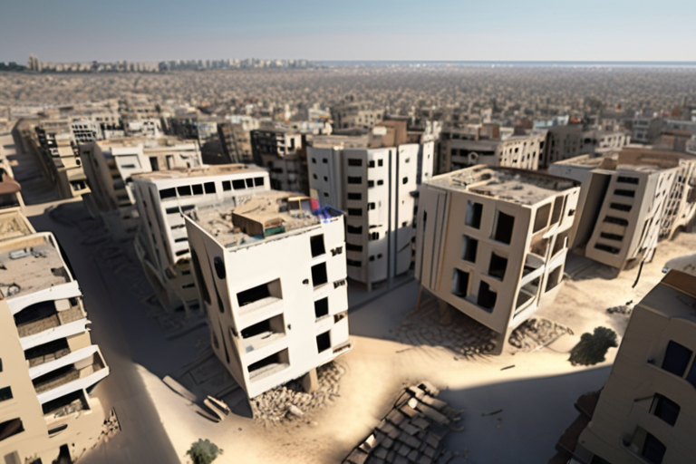 Gaza City Residents Rebuild Amid Fragile Two-Week Ceasefire