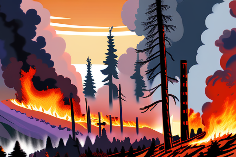 Scientists Uncover Alarming Wildfire Trend: 440 Million at Risk Despite Declining Burned Land