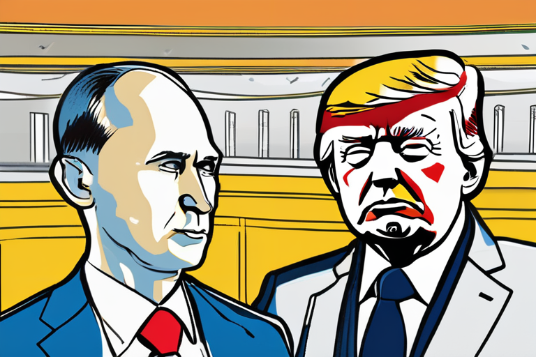 Russia Downplays Trump's Sanctions Amid Ukraine Crisis