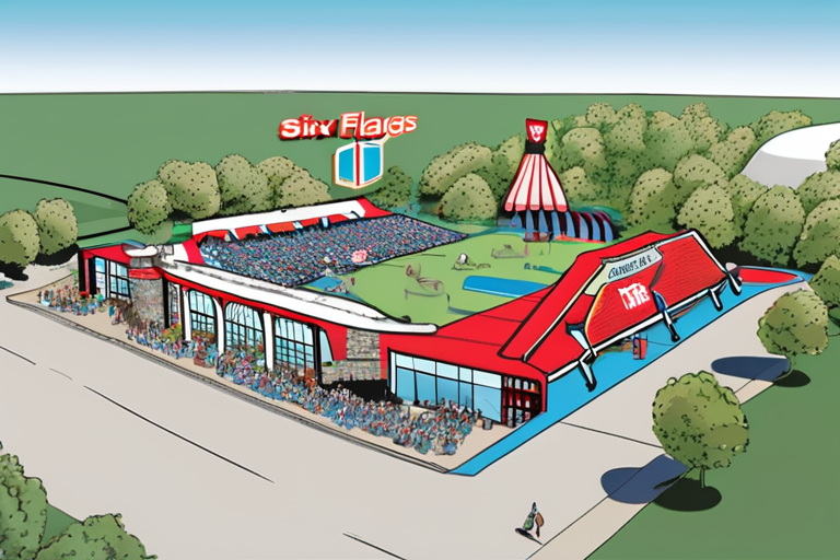 Six Flags Gets a Boost from Unlikely Investor: Travis Kelce