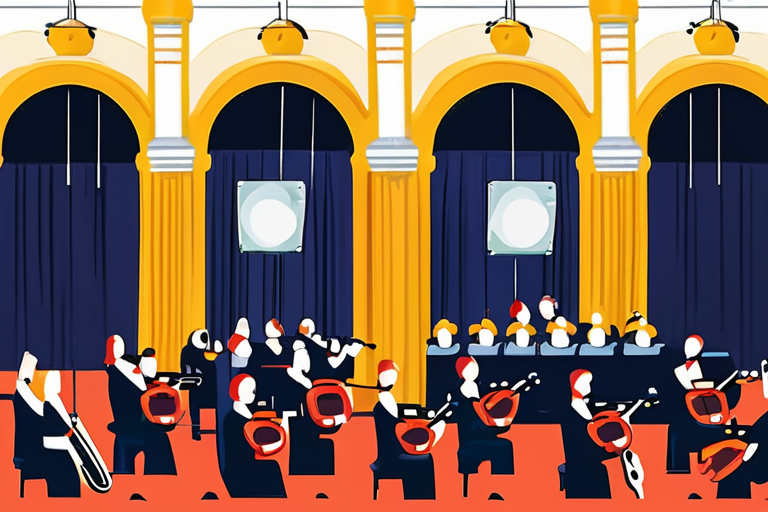 "Ukraine Youth Orchestra Confronts War with Haunting Overture"