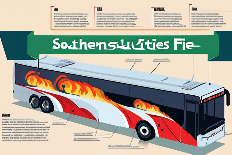 Fuel Tank Rupture Ignites Catastrophic Bus Fire in Southern India