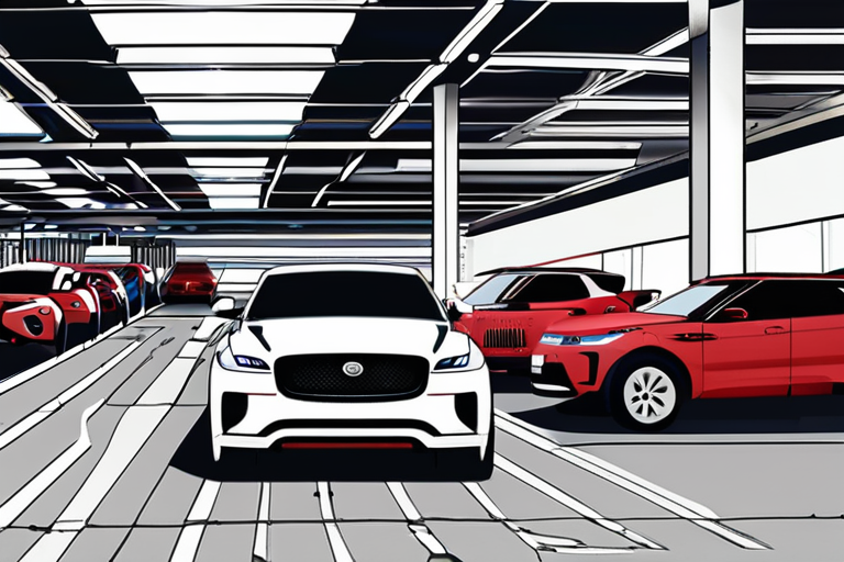 Jaguar Land Rover Hit by Devastating Cyber Attack, UK Car Production Slumps by 25%