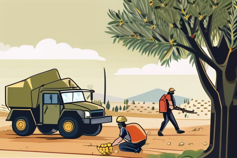 Israeli Settlers Block Palestinian Olive Harvest, Escalating Occupation Tensions