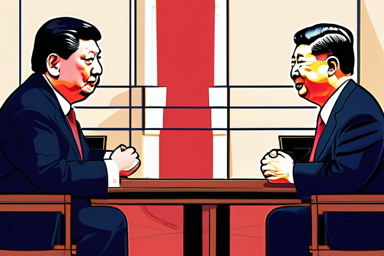 Trump and Xi Engage in High-Stakes Showdown in Asia