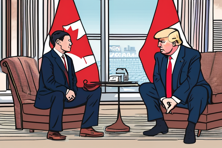 Trump Imposes Tariffs on Canada in Response to Perceived "Hostile Act