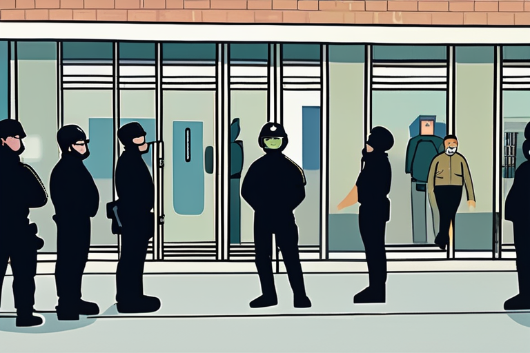 ICE Agents Confront Protesters Outside Chicago Facility