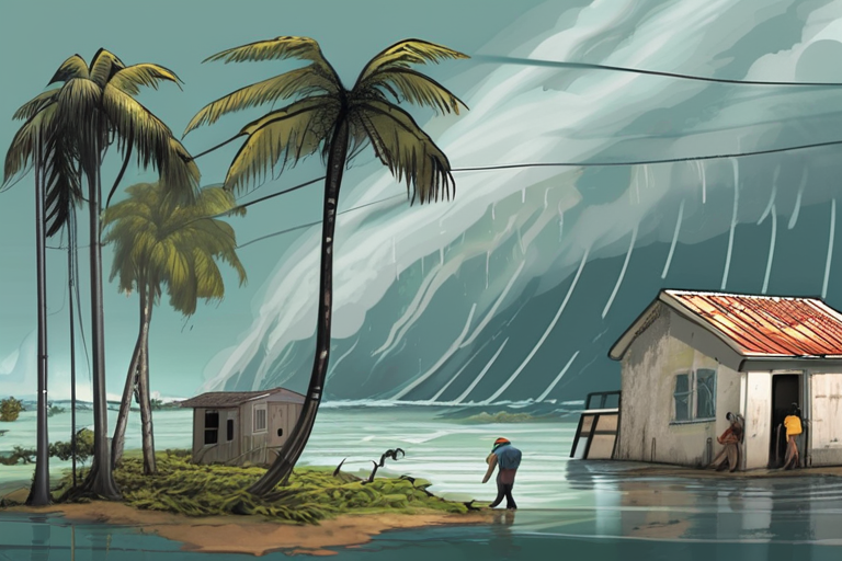 Hurricane Melissa Strengthens to Category 3, Jamaica and Haiti Bracing for Devastating Floods