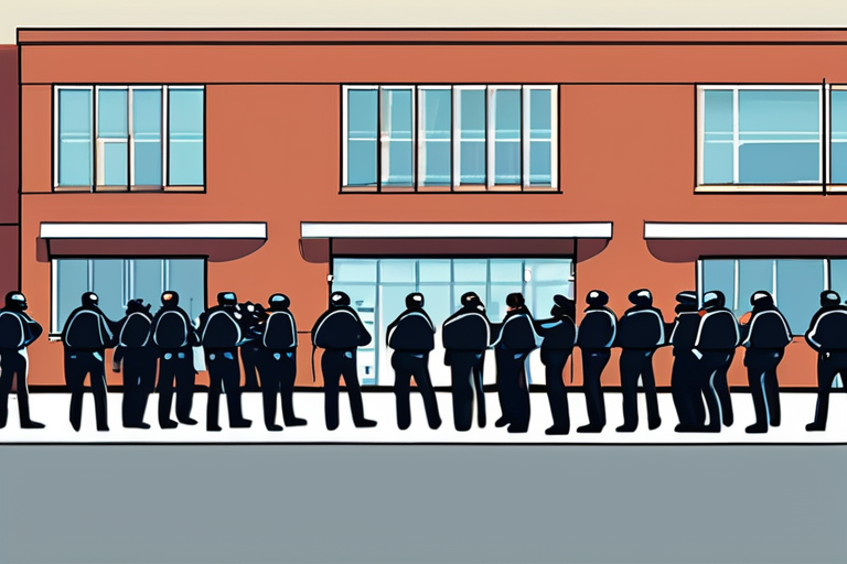 ICE Agents Confront Protesters Outside Chicago Facility