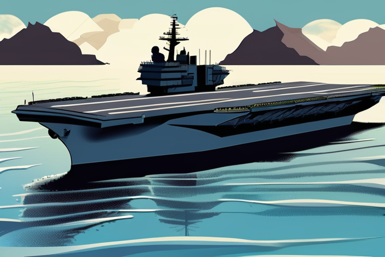 Pentagon Deploys Cutting-Edge Aircraft Carrier to Caribbean in Escalating Anti-Drug Efforts